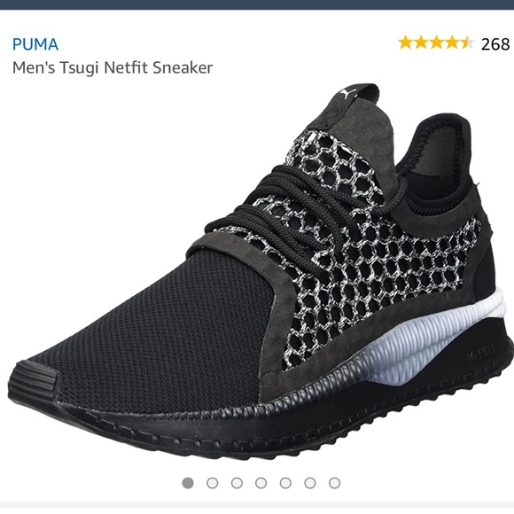 puma tsugi netfit black